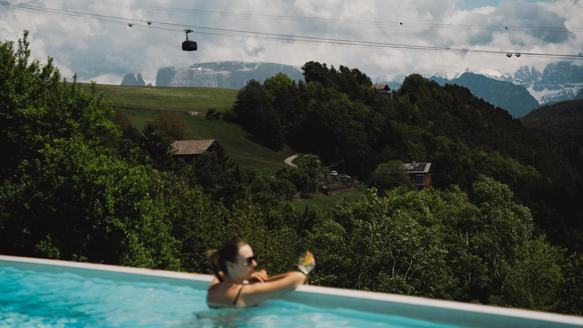Pippos Mountain Lodge Oberbozen Exteriör bild